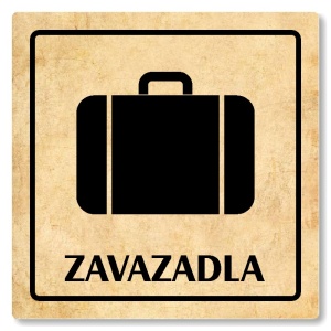 Zavazadla, 148x148mm, pergamen, Arizona